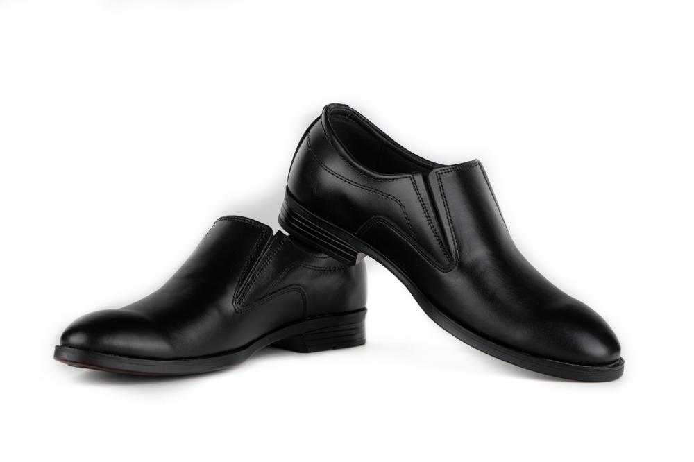 Pantofi Elegant Barbati Negru Din Piele Naturala 1057