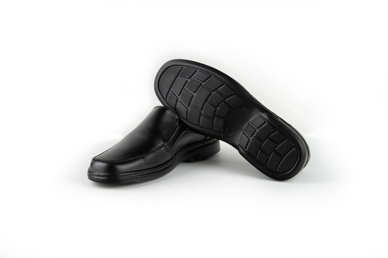 Pantofi Casual Barbati Negru din Piele naturala 1010