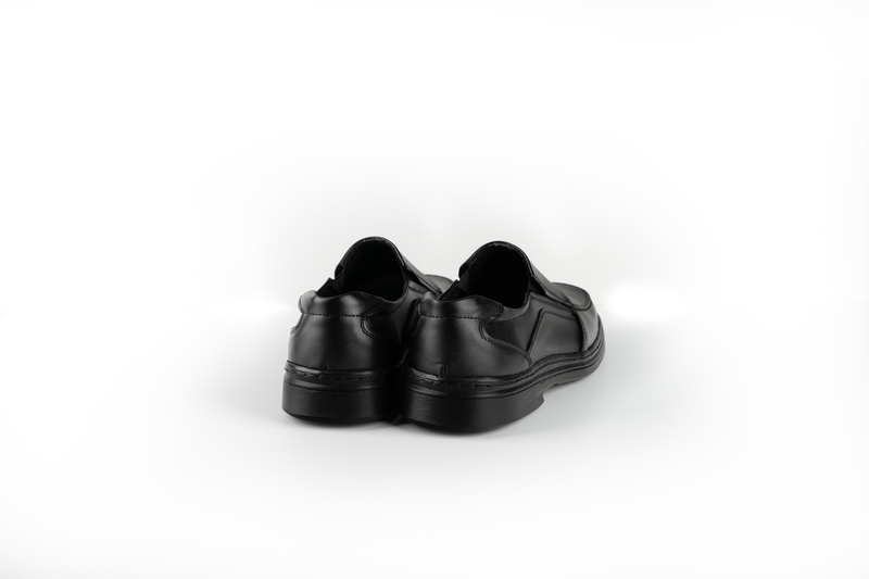 Pantofi Casual Barbati Negru din Piele naturala 1010