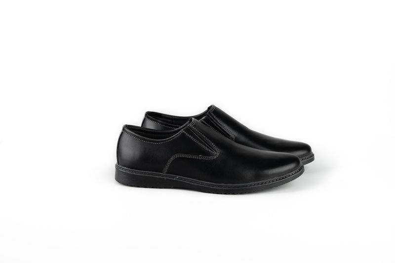 Pantofi Casual Barbati Negru din Piele naturala 1011