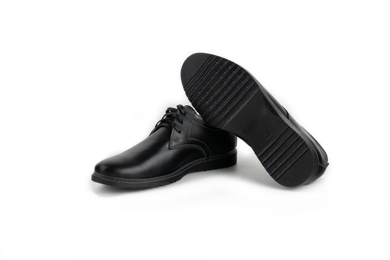 Pantofi Casual Barbati Negru din Piele naturala 1015