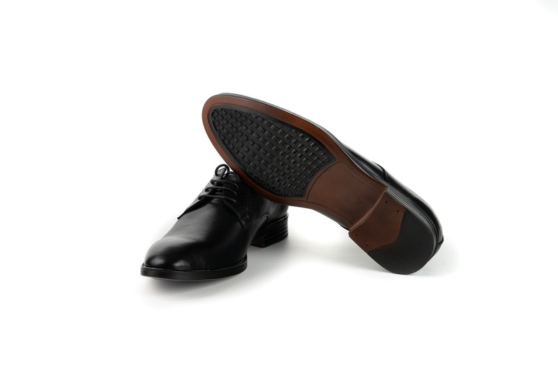 Pantofi Elegant Barbati Negru din Piele naturala 1016