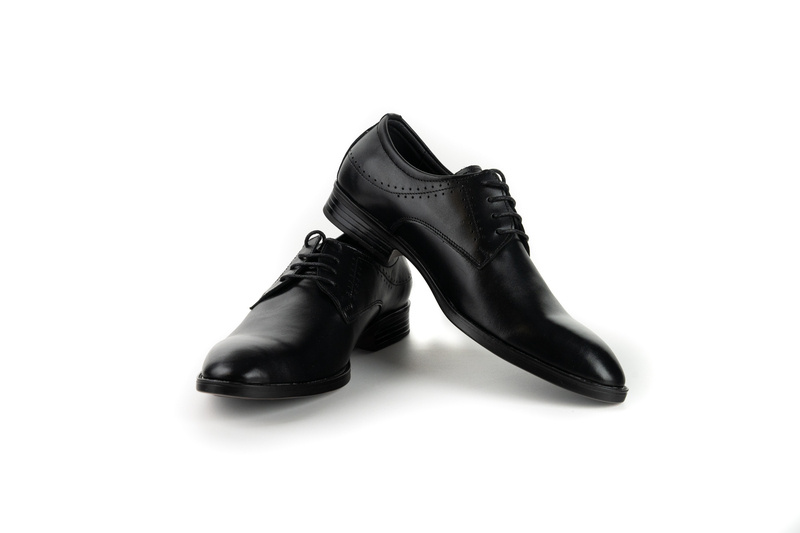 Pantofi Elegant Barbati Negru din Piele naturala 1016