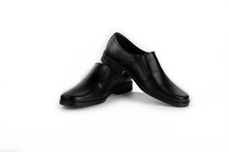 Pantofi Elegant Barbati Negru din Piele naturala 1019