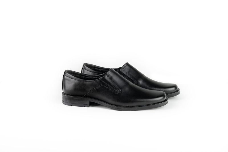 Pantofi Elegant Barbati Negru din Piele naturala 1019