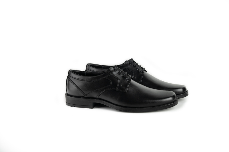 Pantofi Elegant Barbati Negru din Piele naturala 1030