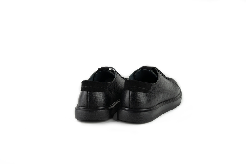 Pantofi Casual Barbati Negru din Piele naturala 1033