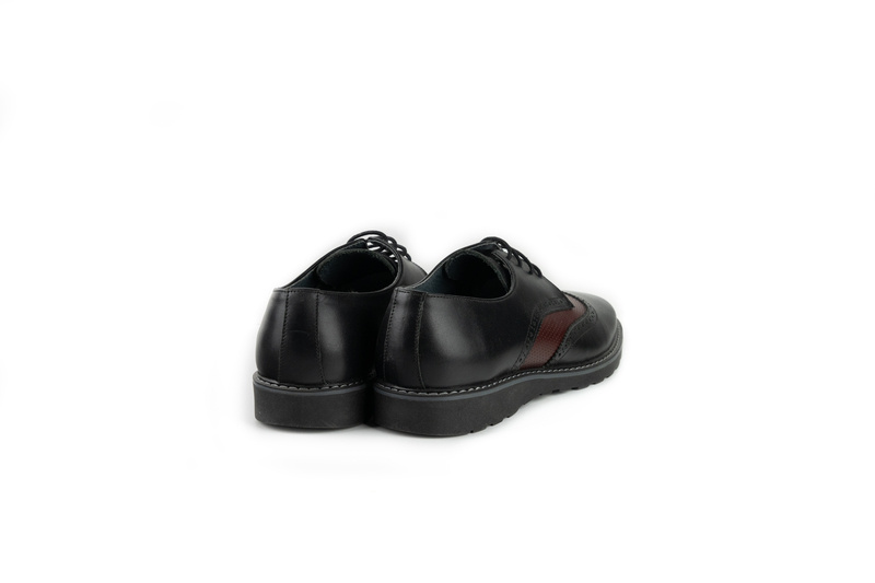 Pantofi Casual Barbati Negru din Piele naturala 1043