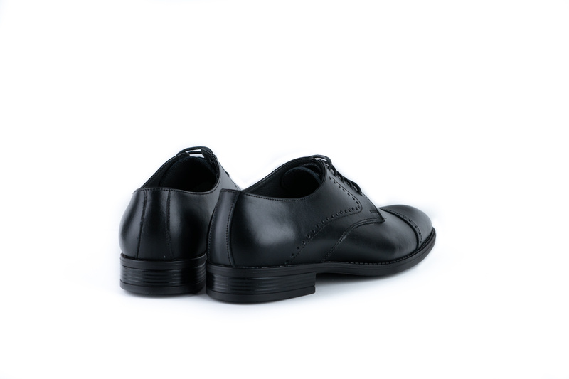 Pantofi Elegant Barbati Negru din Piele naturala 1049