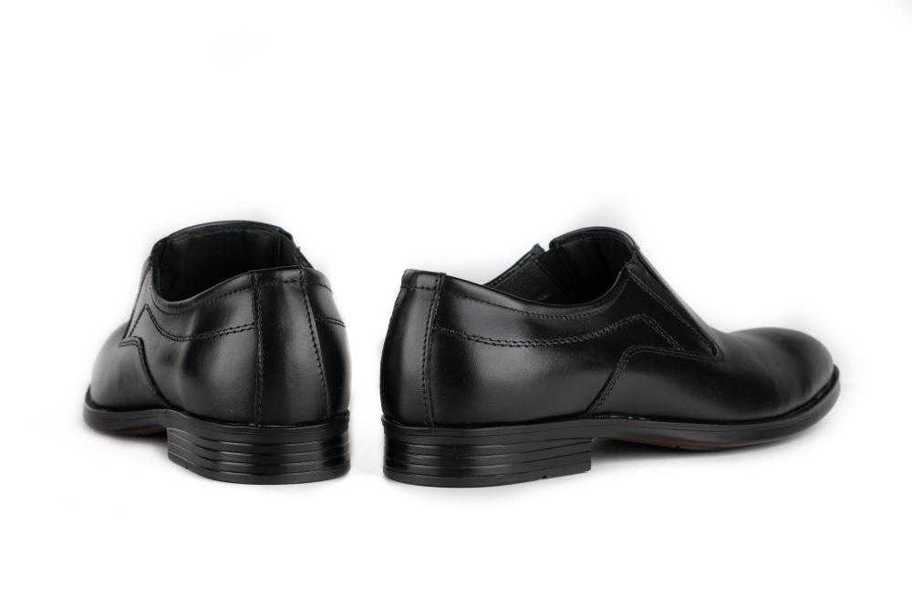 Pantofi Elegant Barbati Negru Din Piele Naturala 1057