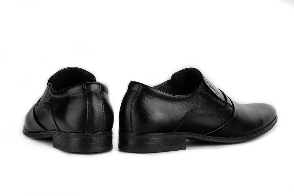 Pantofi Elegant Barbati Negru Din Piele Naturala 1059